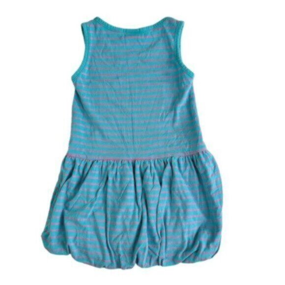 Tucker & Tate | Blue & Green Bubble Dress & Strip Skirt Toddler Girl Size 3T - Picture 5 of 11